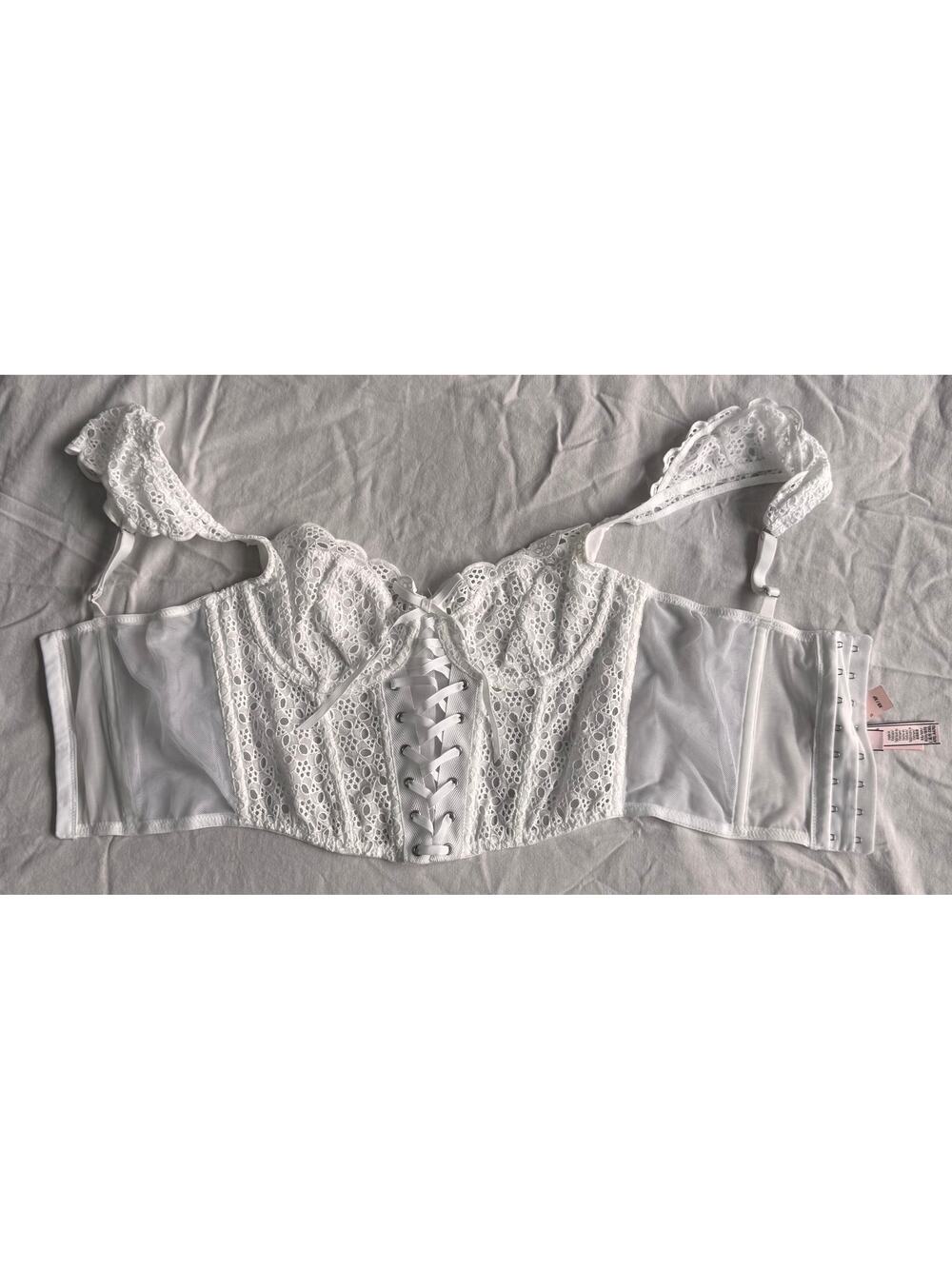 LIKE New with TAGS Victoria's Secret Lace Corset/Bustier Top XS/XP